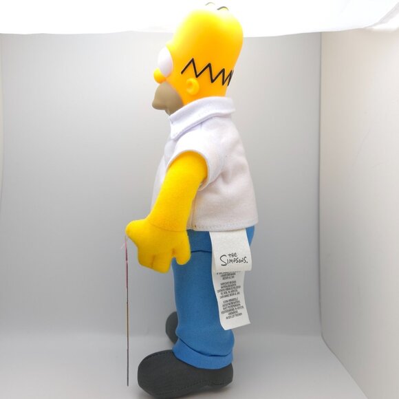 Jakks Pacific Homer The Simpsons 10" Plush 2024 17546 New Sealed - Picture 10 of 11